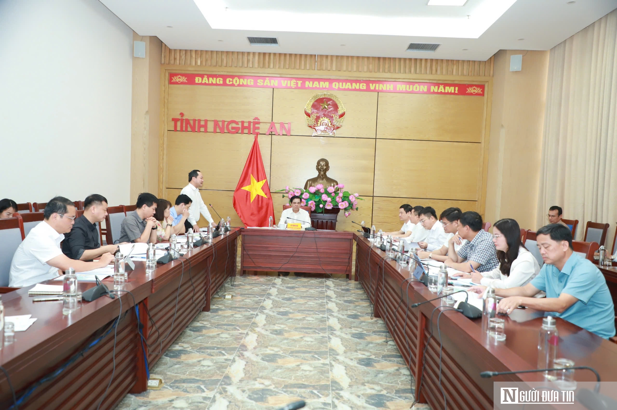 Nghệ An: Tập trung đẩy nhanh tiến độ xây dựng khu bến cảng Đông Hồi- Ảnh 1.