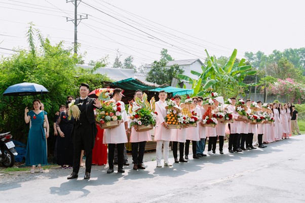 B&oacute; hoa cưới độc lạ của c&ocirc; d&acirc;u miền T&acirc;y g&acirc;y sốt c&otilde;i mạng - Ảnh 5.