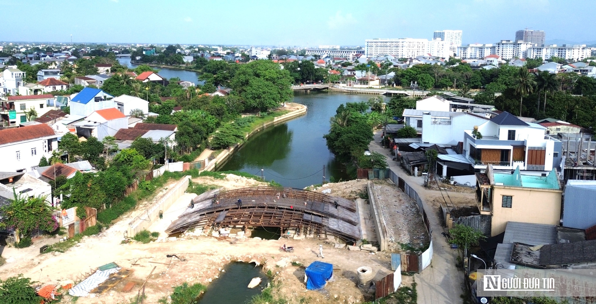 Ảnh: Dự &aacute;n cầu, đường 180 tỷ đồng ở Huế tăng tốc trở lại sau nhiều th&aacute;ng đ&igrave;nh trệ- Ảnh 1.