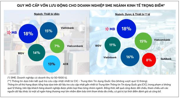 MB – Ngân hàng  top đầu Cấp vốn lưu động cho doanh nghiệp SME thuộc ngành kinh tế trọng điểm - Ảnh 2.