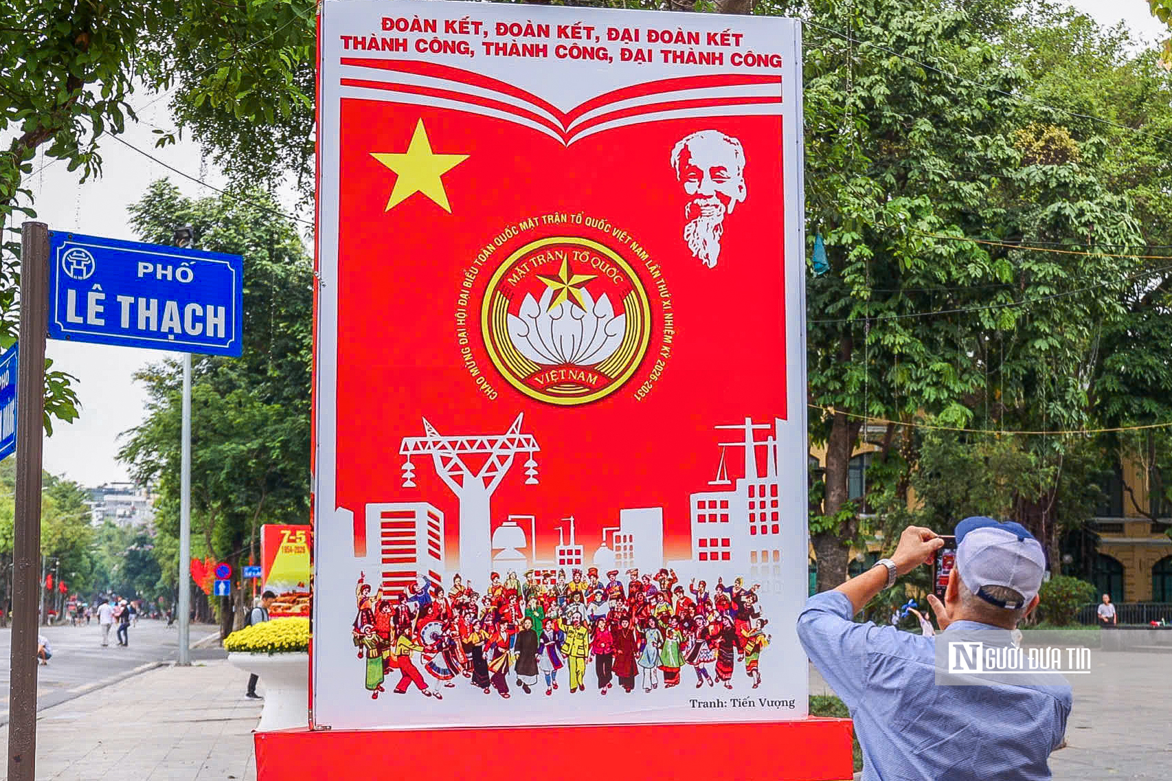 H&agrave; Nội trang ho&agrave;ng ch&agrave;o mừng Đại hội MTTQ Việt Nam lần thứ XI- Ảnh 10.