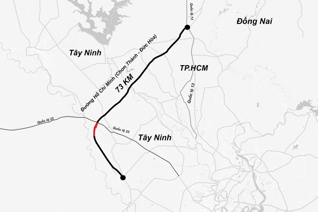 Đường Hồ Chí Minh qua Tây Ninh: Gấp rút hoàn thiện Đường Hồ Chí Minh qua Tây Ninh: Gấp rút hoàn thiện