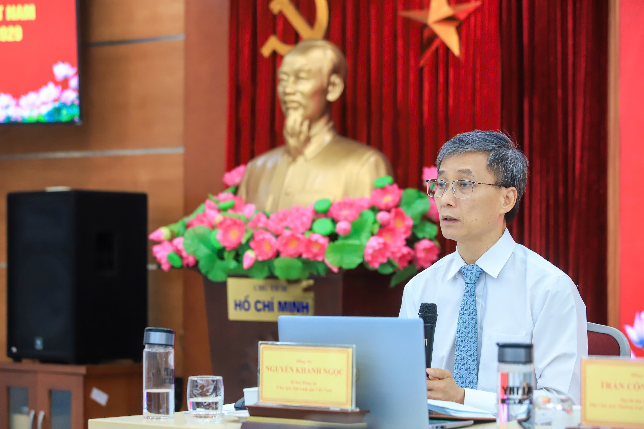 Khẩn trương chuẩn bị Đại hội đại biểu toàn quốc Hội Luật gia Việt Nam lần thứ XV- Ảnh 9.