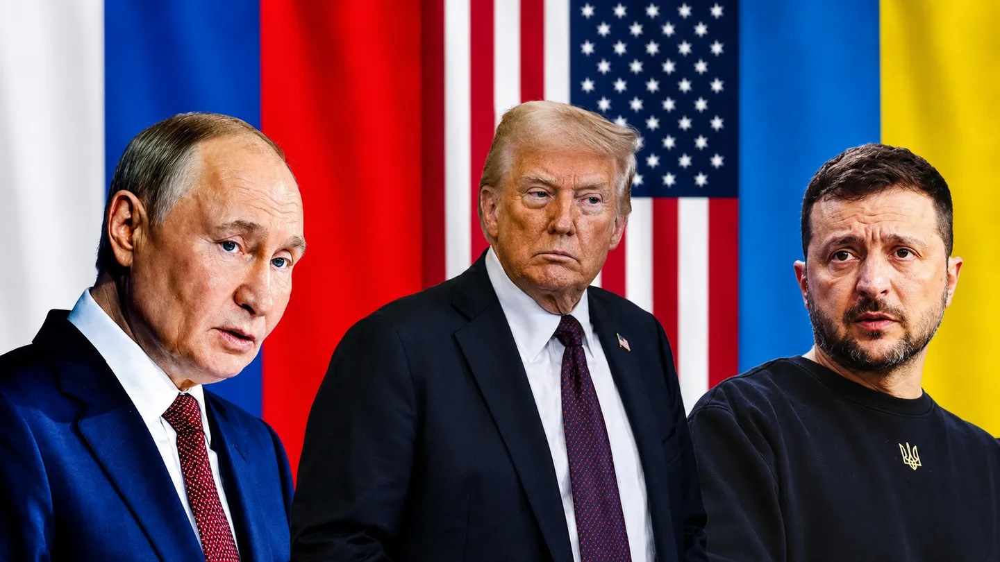 Ông Trump điện đàm với ông Putin và ông Zelensky trước thềm hội nghị G7 - Ảnh 1.