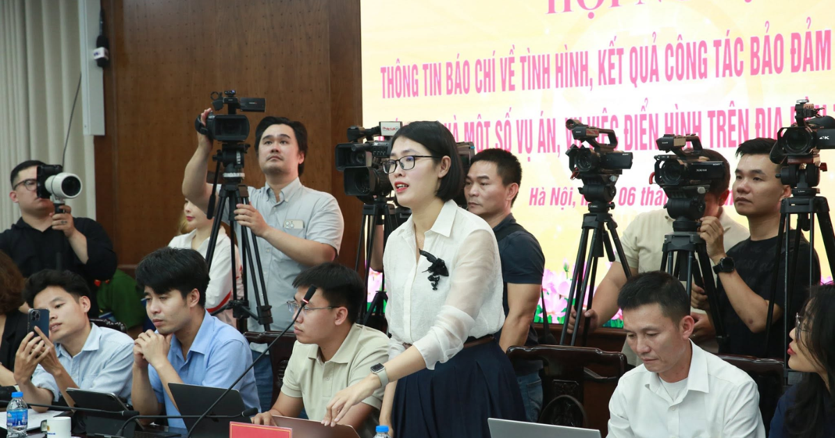 Thiếu tướng Nguyễn Quốc Toản, Chánh Văn phòng Bộ Công an: Báo chí chính thống là 