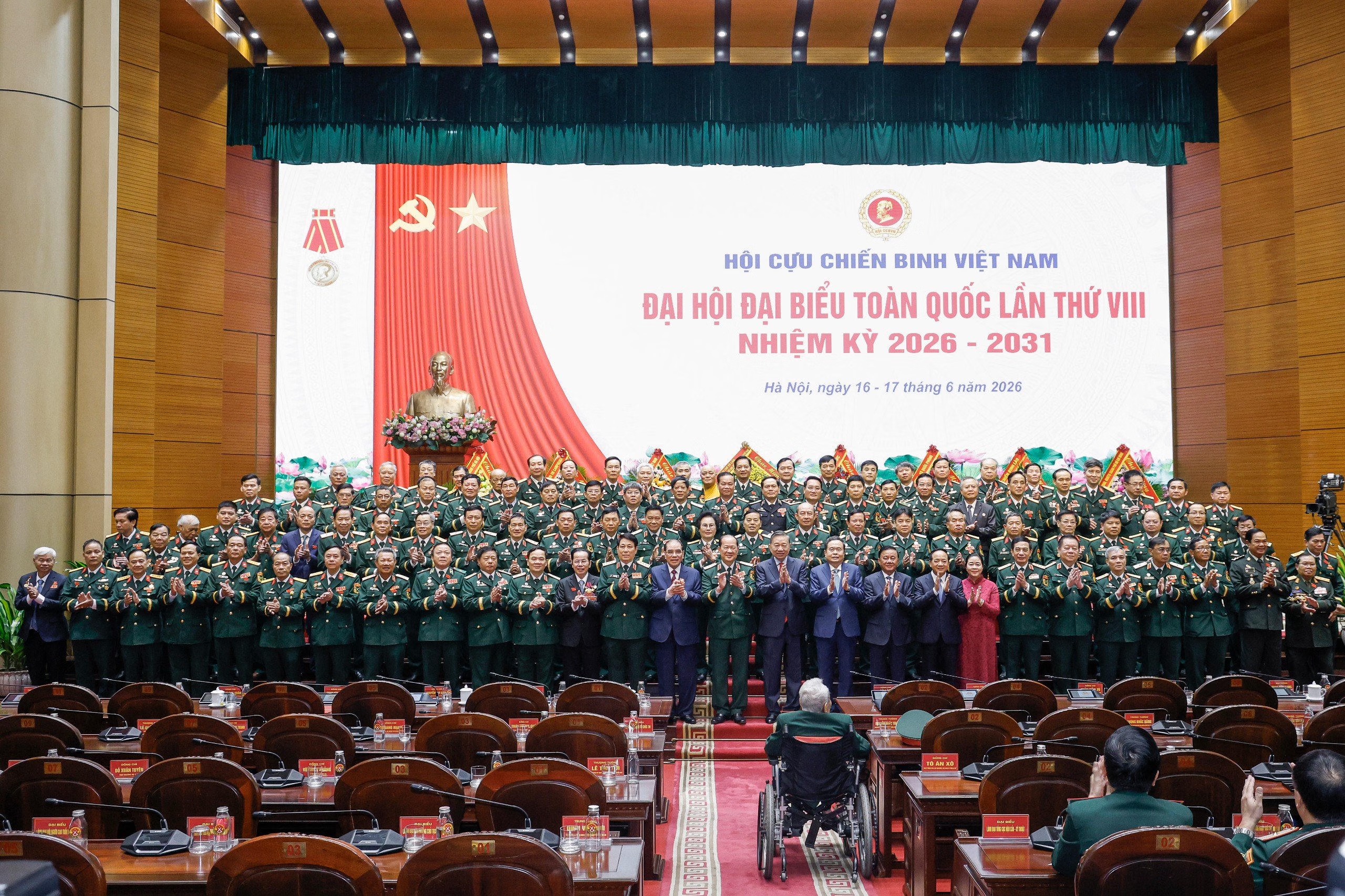 Thượng tướng Bế Xuân Trường tái đắc cử Chủ tịch Hội Cựu chiến binh Việt Nam - Ảnh 1.