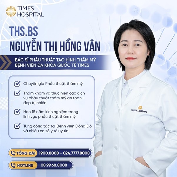ThS.BS Nguyễn Thị Hồng V&acirc;n: Hơn 15 năm gắn b&oacute; với chuy&ecirc;n ng&agrave;nh phẫu thuật tạo h&igrave;nh thẩm mỹ - Ảnh 1.