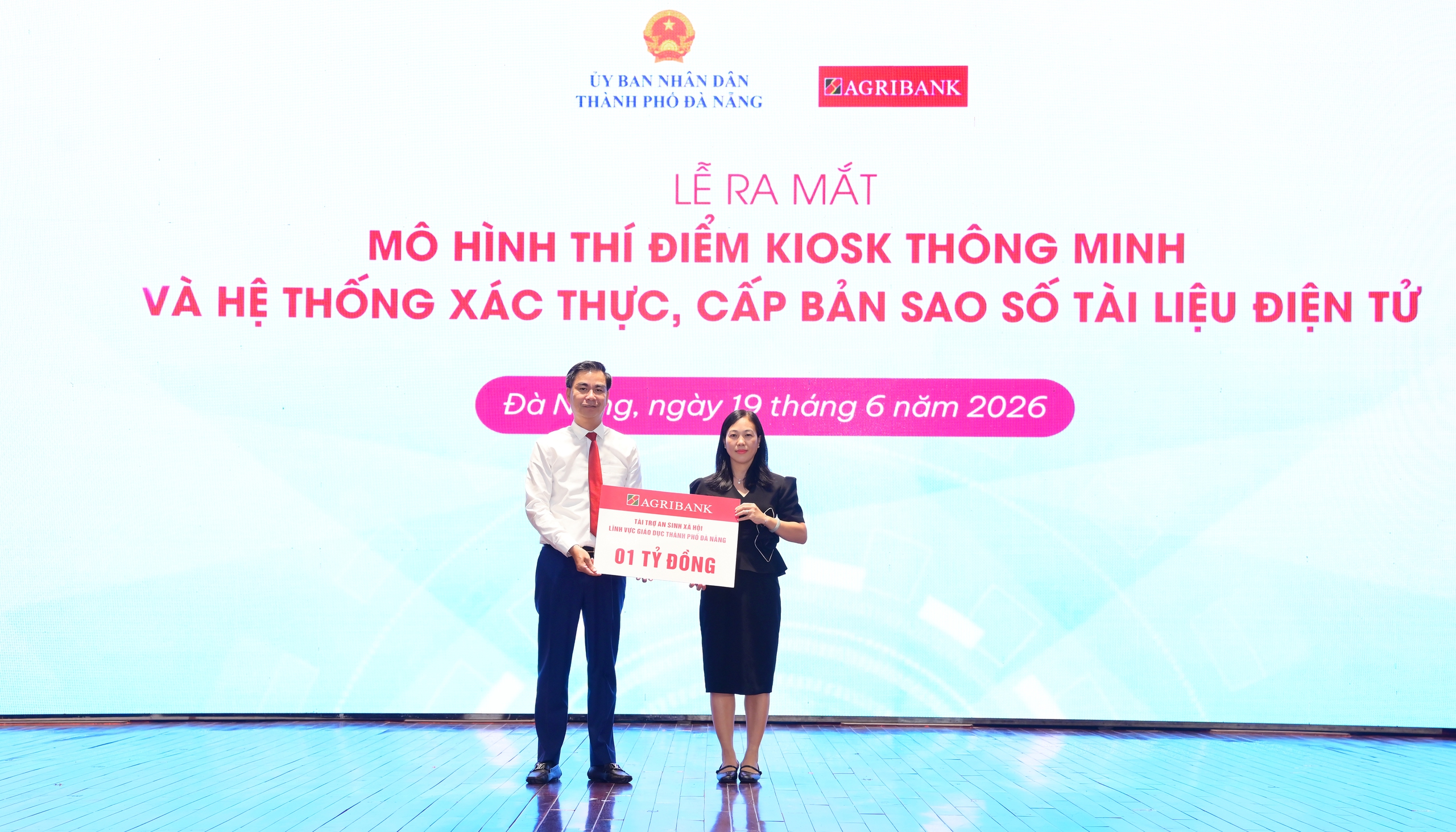 Ra mắt Trạm dịch vụ công số do Agribank tài trợ tại Đà Nẵng - Ảnh 3.