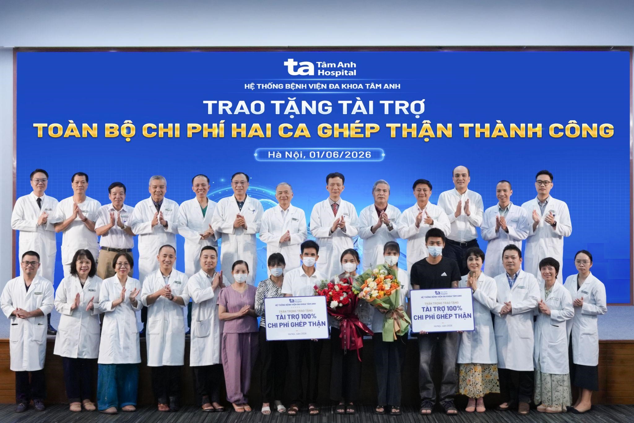 BVĐK Tâm Anh triển khai ghép thận công nghệ cao, ghi dấu trên bản đồ ghép tạng Việt Nam - Ảnh 1.