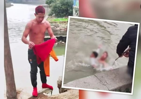 Cứu người gặp nạn, người đàn ông sốc nặng khi bị chỉ trích vì không mặc áo - Ảnh 2.