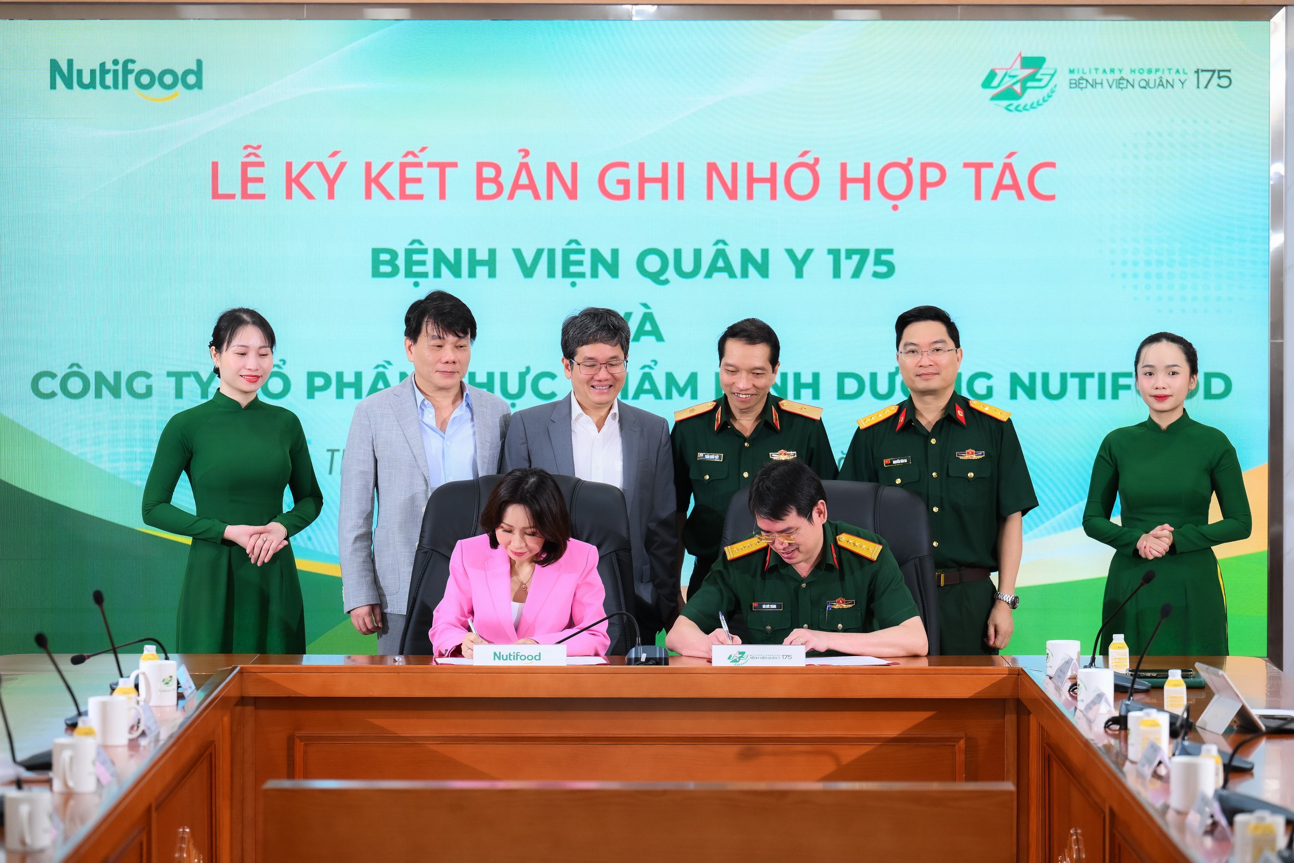 Nutifood và Bệnh viện Quân y 175 hợp tác xây dựng nền tảng nghiên cứu khoa học cho các giải pháp dinh dưỡng Việt - Ảnh 1.