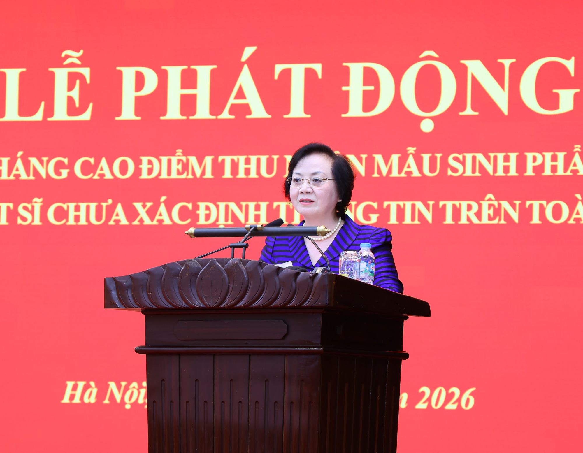 Phát động cao điểm thu nhận ADN, mở thêm cơ hội xác định danh tính liệt sĩ - Ảnh 2.