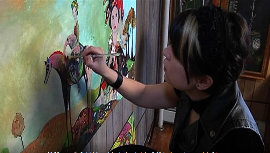 Bí ẩn bộ não tổn thương nghiêm trọng đánh thức thiên tài nghệ thuật ngủ quên của cô gái trẻ - Ảnh 1.