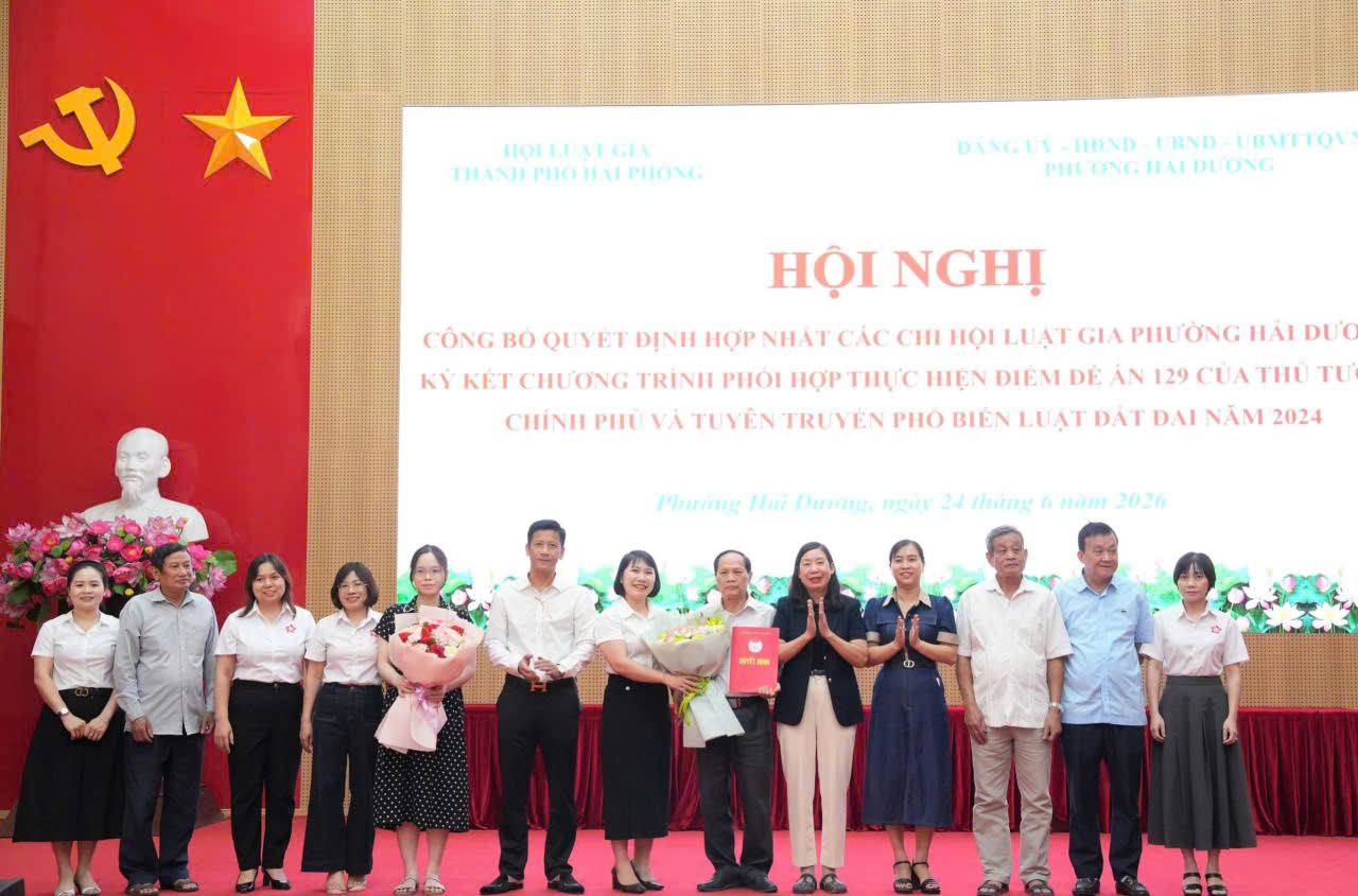 Hội Luật gia Hải Phòng tư vấn pháp luật miễn phí tại phường Hải Dương- Ảnh 1.