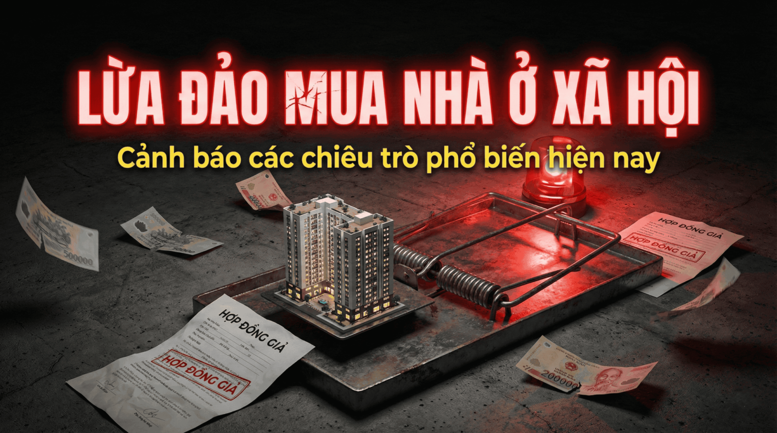 Công an cảnh báo chiêu trò lừa đảo phổ biến qua nhu cầu mua nhà ở xã hội- Ảnh 1.
