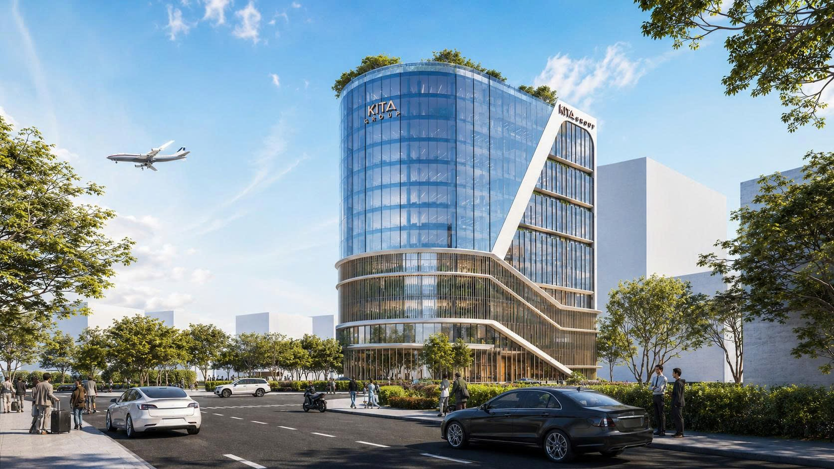 Tòa nhà văn phòng Tập đoàn KITA Group: dấu mốc của chiến lược phát triển dài hạn - Ảnh 1.