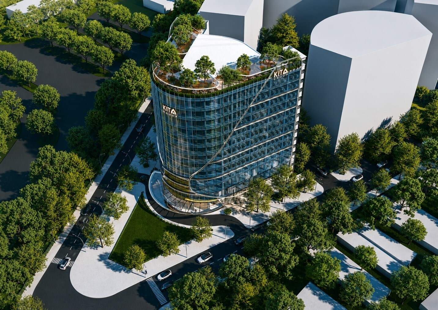 T&ograve;a nh&agrave; văn ph&ograve;ng Tập đo&agrave;n KITA Group: dấu mốc của chiến lược ph&aacute;t triển d&agrave;i hạn - Ảnh 3.