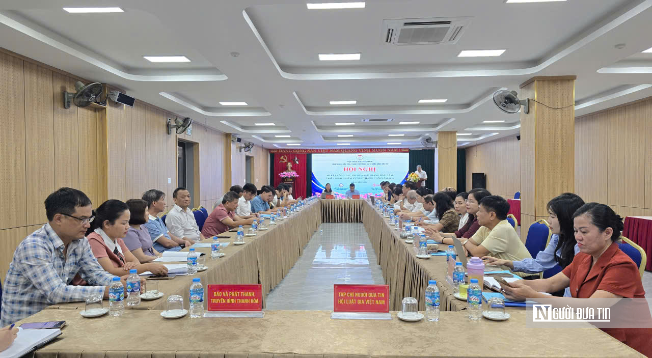Cụm thi đua số 1, Hội Luật gia Việt Nam tổ chức Hội nghị sơ kết công tác 6 tháng năm 2026 - Ảnh 1.