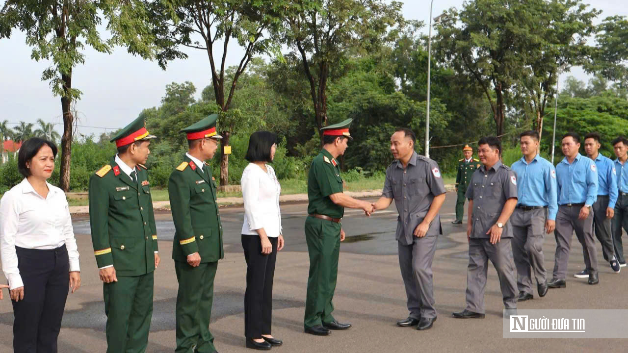 Lễ đ&oacute;n 62 h&agrave;i cốt liệt sĩ trở về đất mẹ sau 105 ng&agrave;y t&igrave;m kiếm tr&ecirc;n đất Campuchia - Ảnh 9.