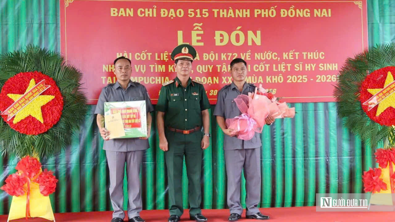 Lễ đ&oacute;n 62 h&agrave;i cốt liệt sĩ trở về đất mẹ sau 105 ng&agrave;y t&igrave;m kiếm tr&ecirc;n đất Campuchia - Ảnh 11.