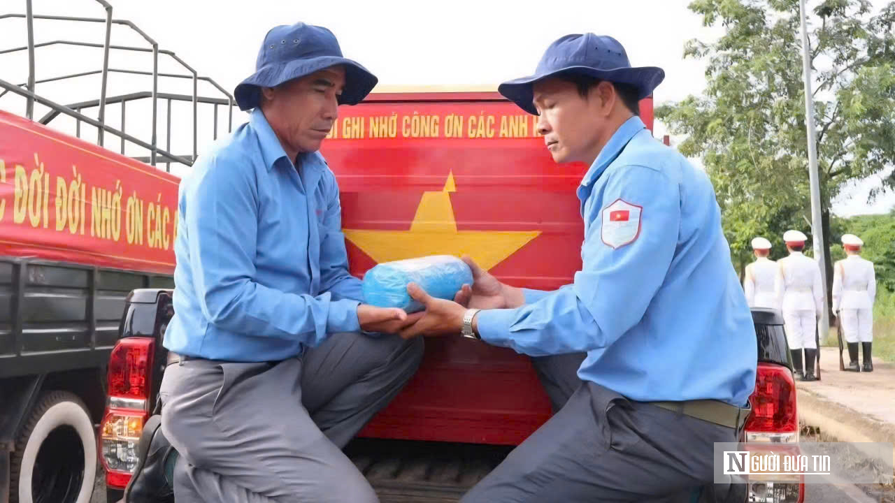 Lễ đ&oacute;n 62 h&agrave;i cốt liệt sĩ trở về đất mẹ sau 105 ng&agrave;y t&igrave;m kiếm tr&ecirc;n đất Campuchia - Ảnh 17.