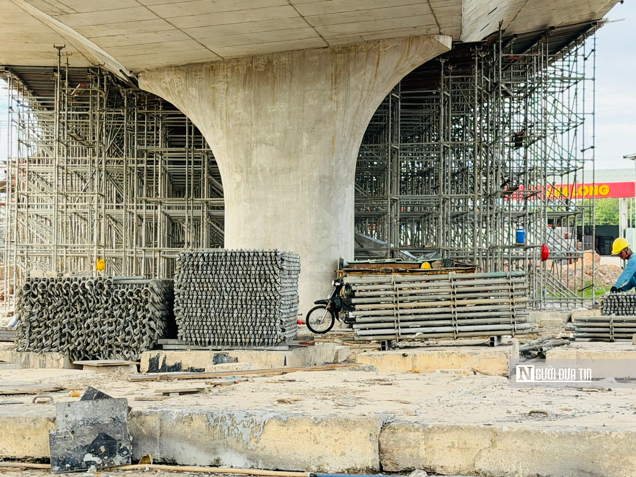 Cận cảnh n&uacute;t giao th&ocirc;ng độ sộ tuyến V&agrave;nh đai 3, Tp.HCM đang th&agrave;nh h&igrave;nh - Ảnh 6.