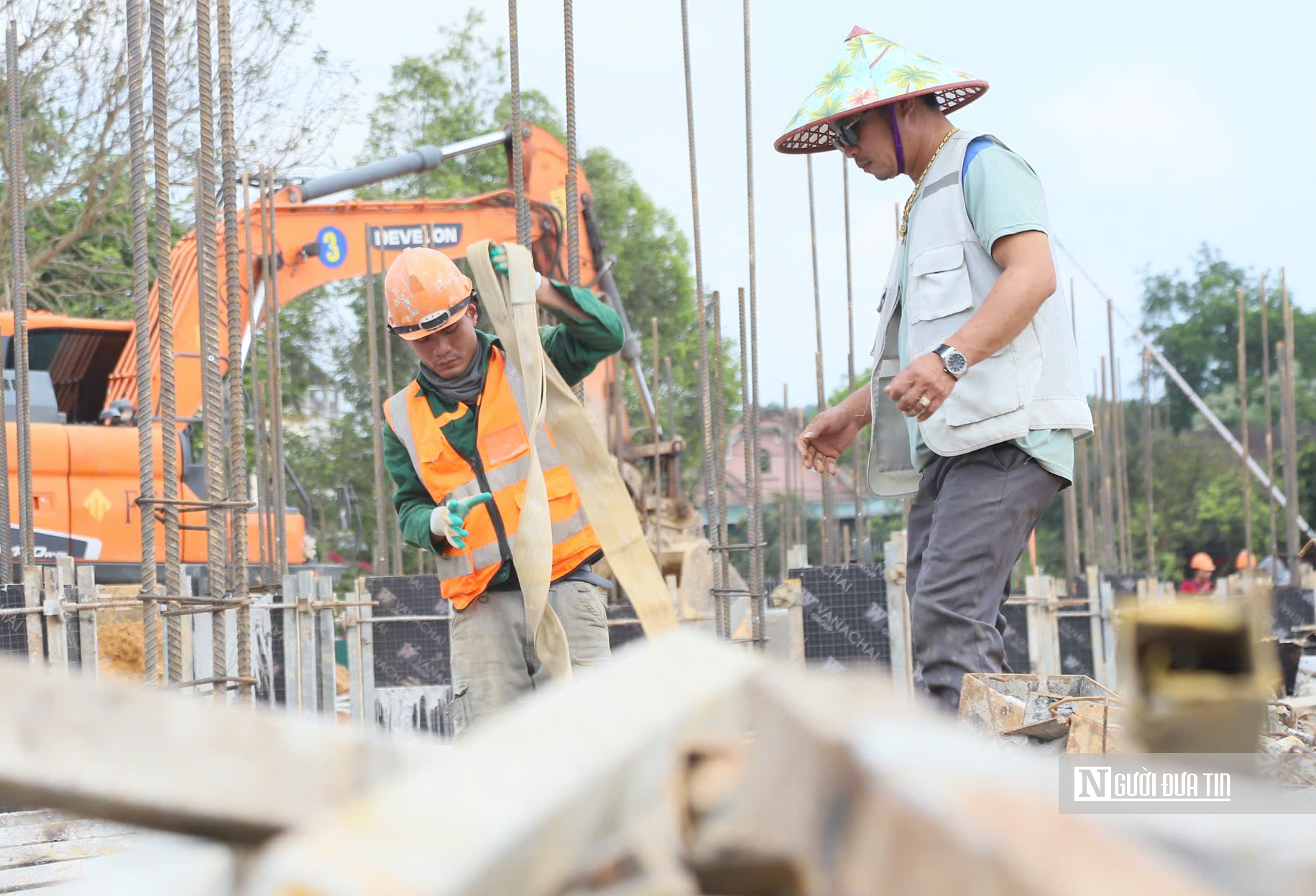 H&agrave; Tĩnh đẩy nhanh tiến độ x&acirc;y dựng trường nội tr&uacute; li&ecirc;n cấp v&ugrave;ng bi&ecirc;n- Ảnh 2.