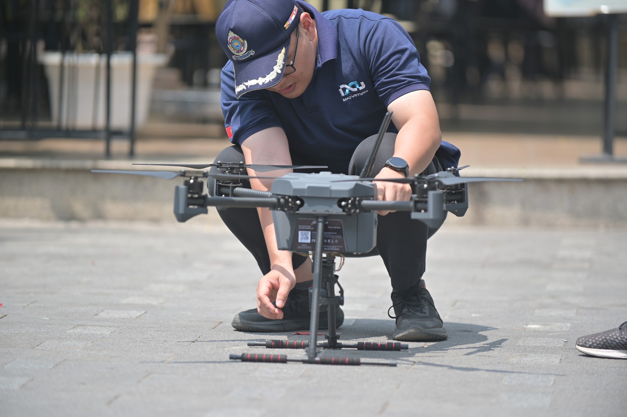 Từ th&aacute;ng 6, C&ocirc;ng an H&agrave; Nội thử nghiệm UAV AI gi&aacute;m s&aacute;t an ninh trật tự, giao th&ocirc;ng từ tr&ecirc;n kh&ocirc;ng- Ảnh 4.