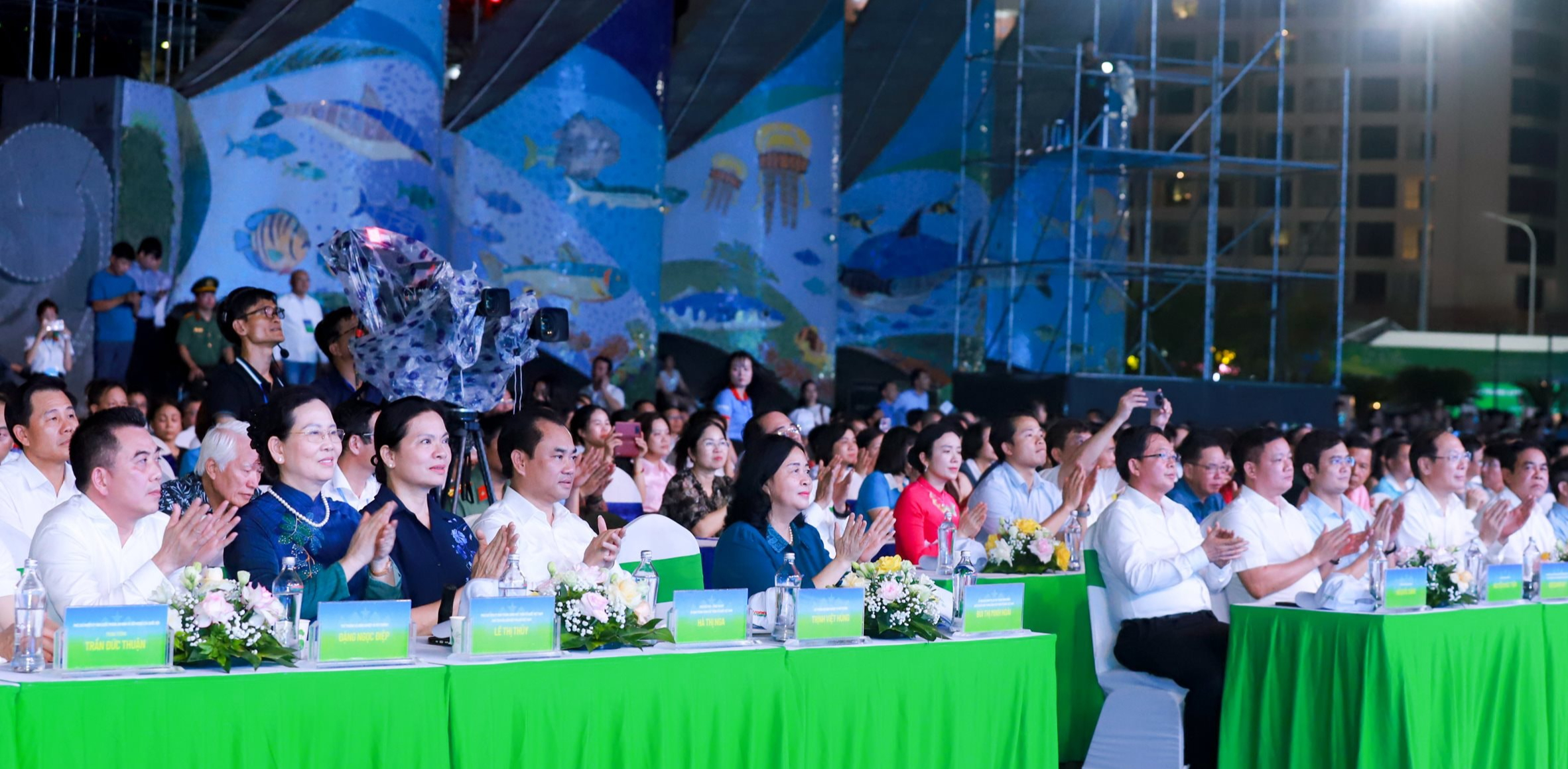 Đặc sắc chương trình nghệ thuật lan tỏa thông điệp bảo vệ môi trường biển và phát triển bền vững- Ảnh 2.