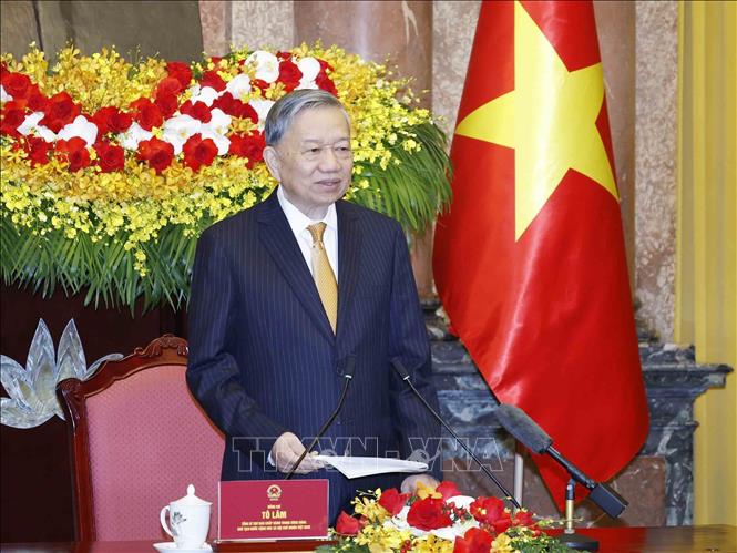 Tổng Bí thư, Chủ tịch nước Tô Lâm gặp mặt 85 đại biểu người cao tuổi tiêu biểu toàn quốc - Ảnh 1.