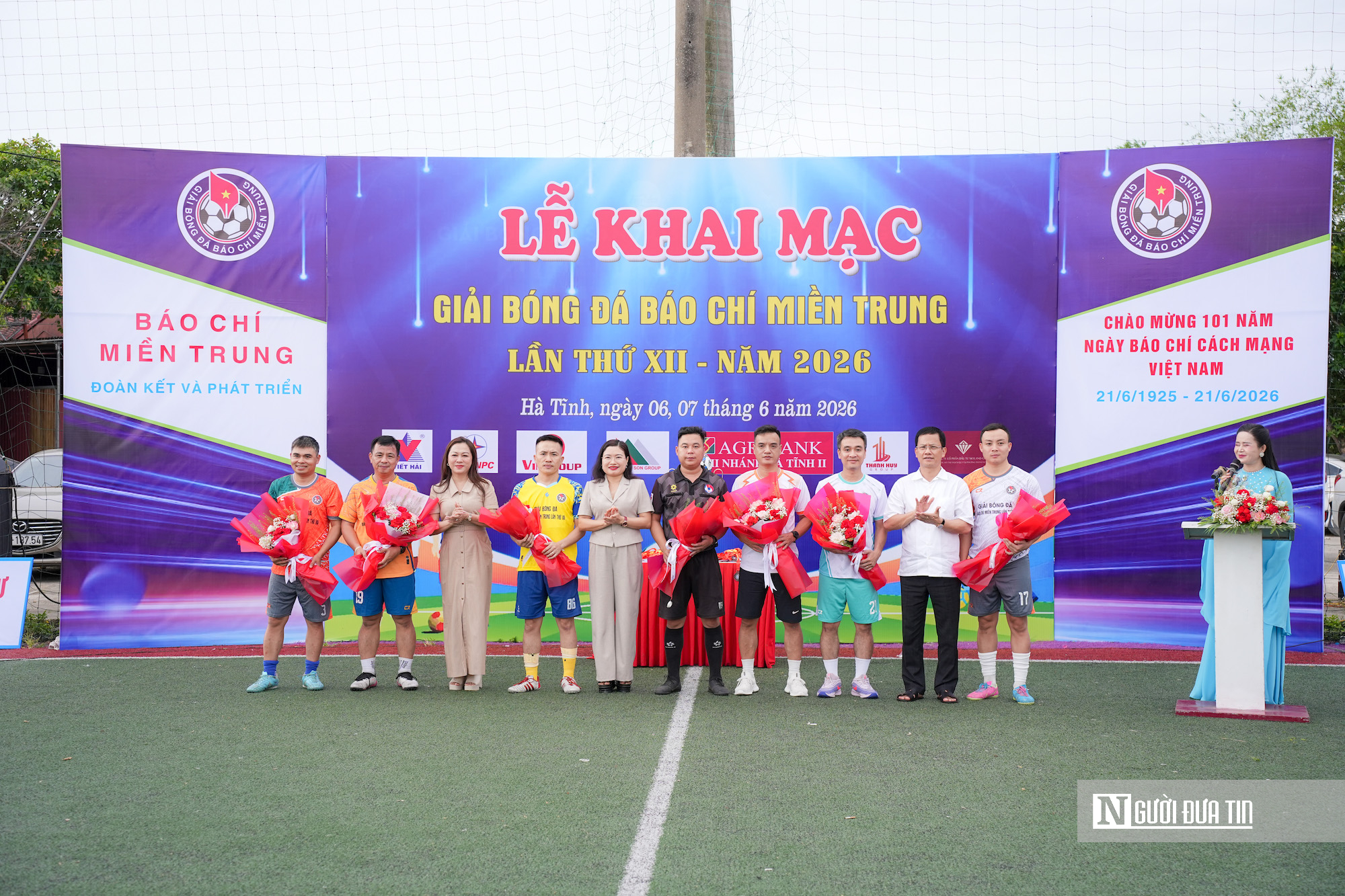 Hơn 100 ph&oacute;ng vi&ecirc;n, nh&agrave; b&aacute;o tranh t&agrave;i Giải B&oacute;ng đ&aacute; B&aacute;o ch&iacute; Miền Trung lần thứ XII- Ảnh 5.
