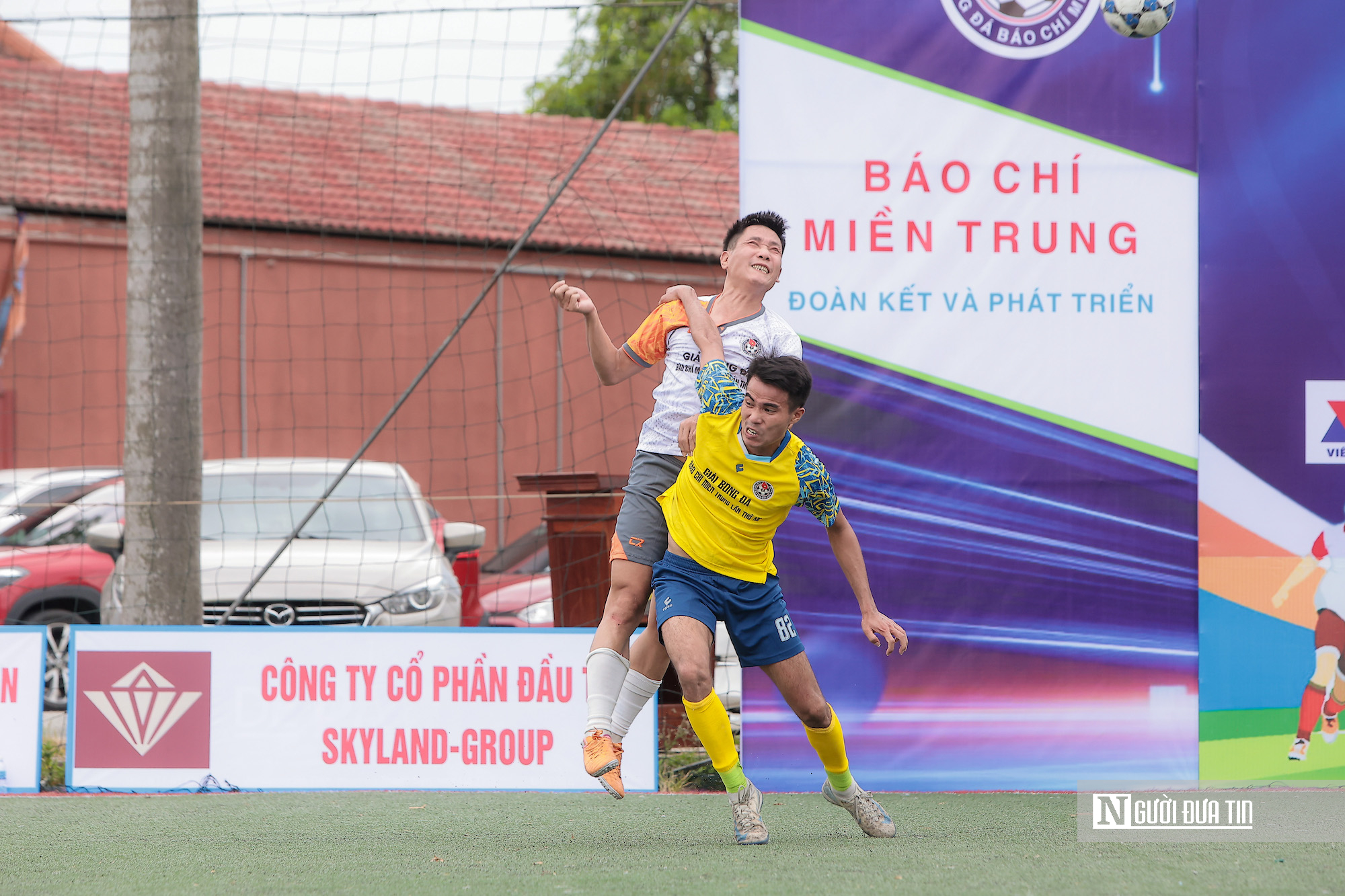 Hơn 100 ph&oacute;ng vi&ecirc;n, nh&agrave; b&aacute;o tranh t&agrave;i Giải B&oacute;ng đ&aacute; B&aacute;o ch&iacute; Miền Trung lần thứ XII- Ảnh 7.