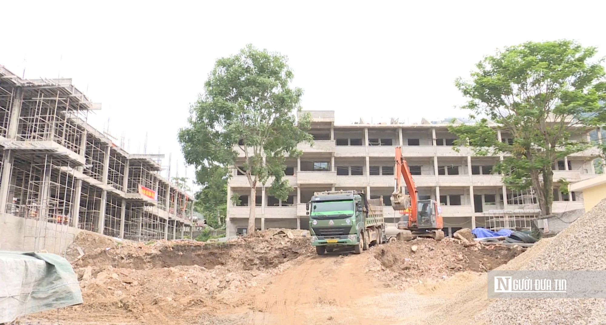 Trường liên cấp nội trú ở Thanh Hóa tăng tốc xây dựng, hiện thực hóa ước mơ của thầy trò vùng biên- Ảnh 3.