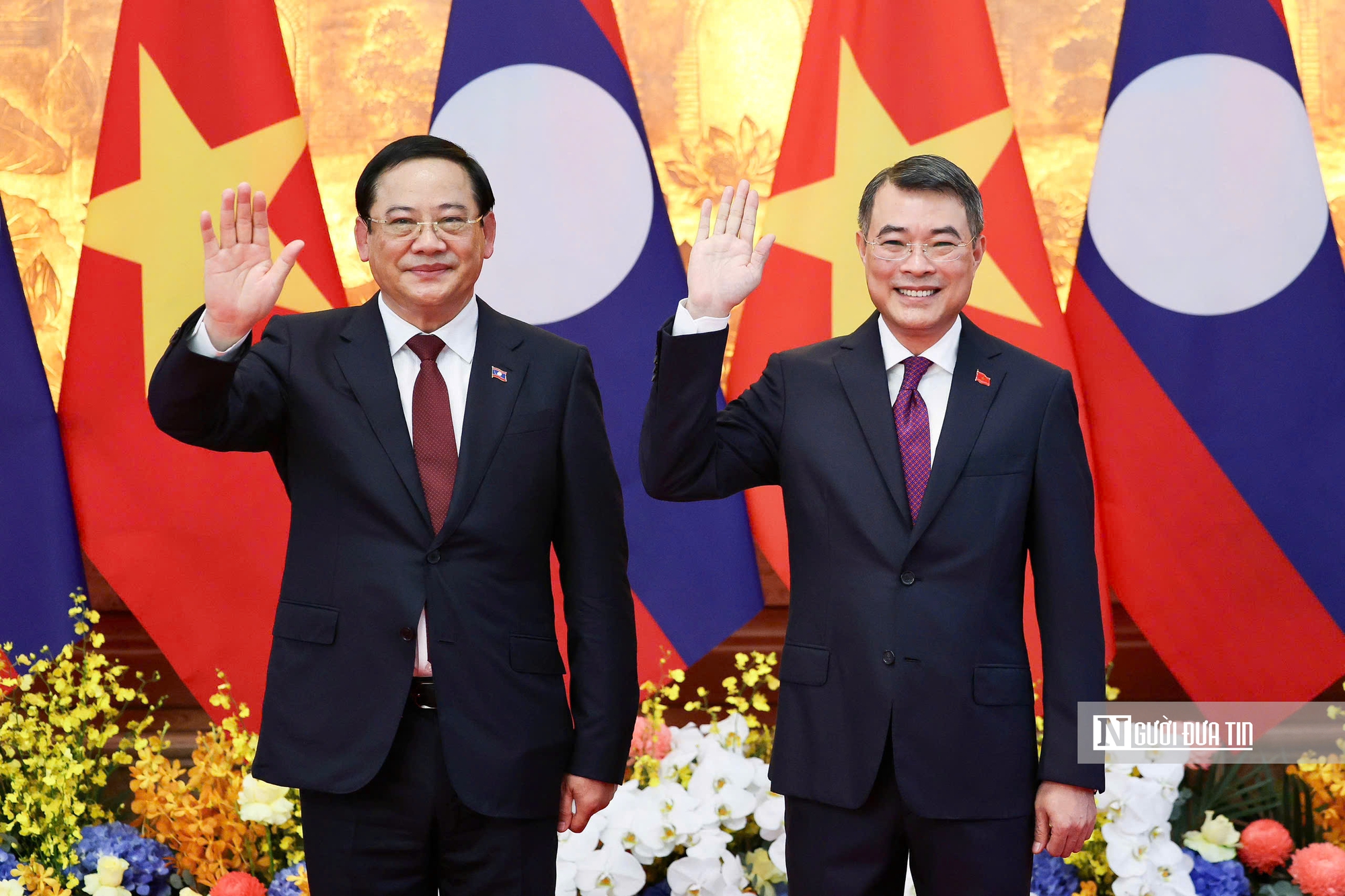 Tiếp tục cụ thể hóa nội hàm "gắn kết chiến lược" Việt - Lào trên các phương diện- Ảnh 1. Tiếp tục cụ thể hóa nội hàm "gắn kết chiến lược" Việt - Lào trên các phương diện- Ảnh 1.