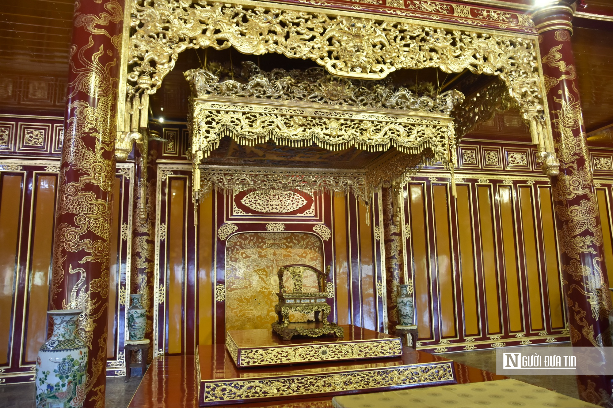 Ngai vua triều Nguyễn trở lại: Hành trình gìn giữ một báu vật của quốc gia- Ảnh 4. Ngai vua triều Nguyễn trở lại: Hành trình gìn giữ một báu vật của quốc gia- Ảnh 4.