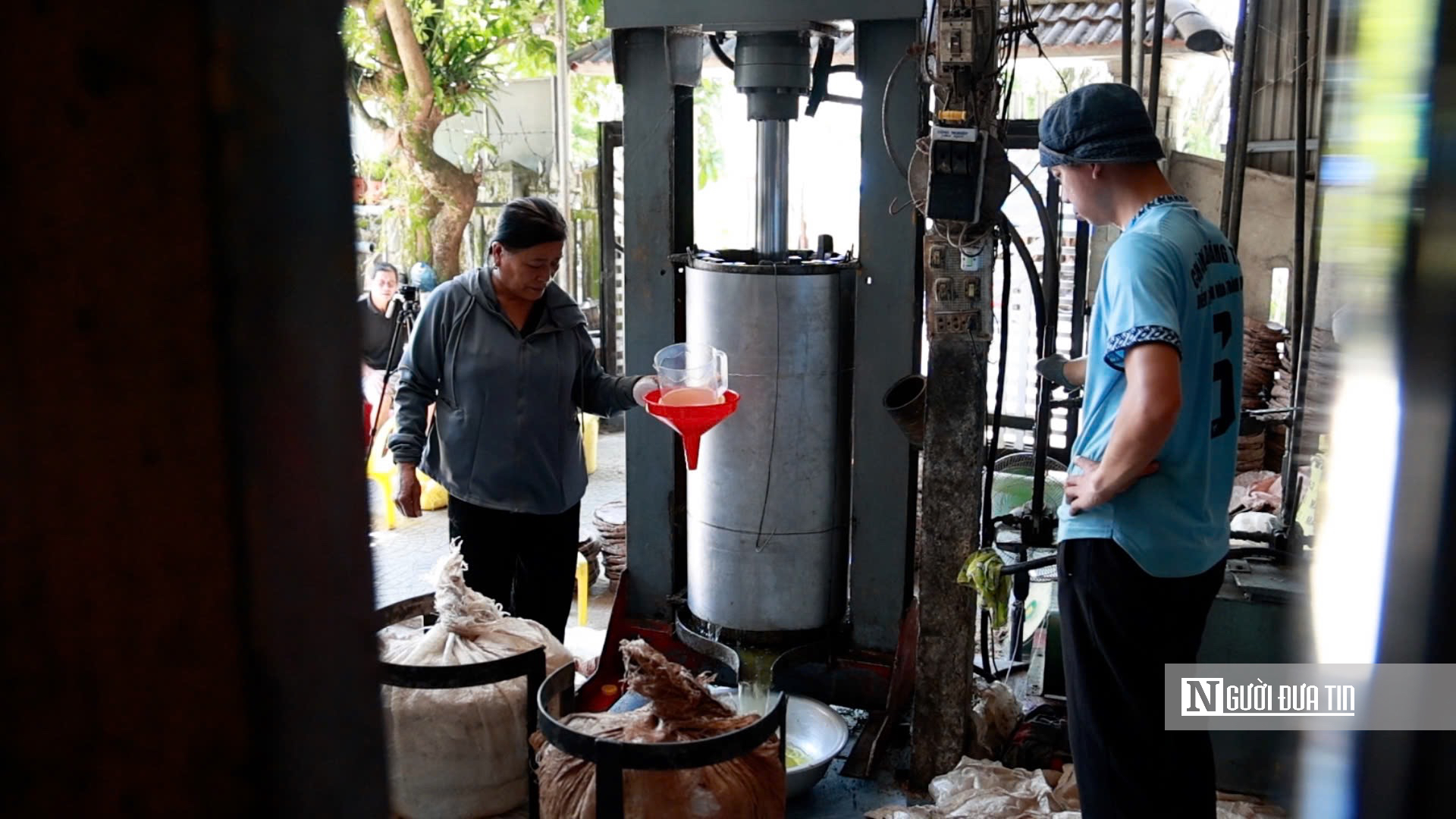 Giọt dầu phụng níu giữ nghề quê ở Quảng Ngãi- Ảnh 3.