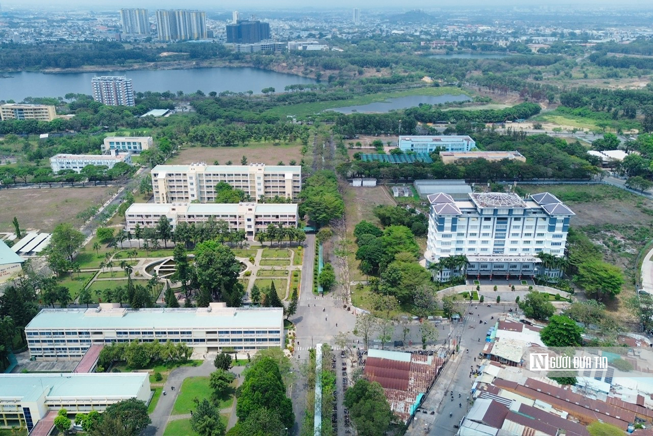 Dự án Đại học Quốc gia Tp.HCM dang ở vì vướng mặt bằng - Ảnh 14.