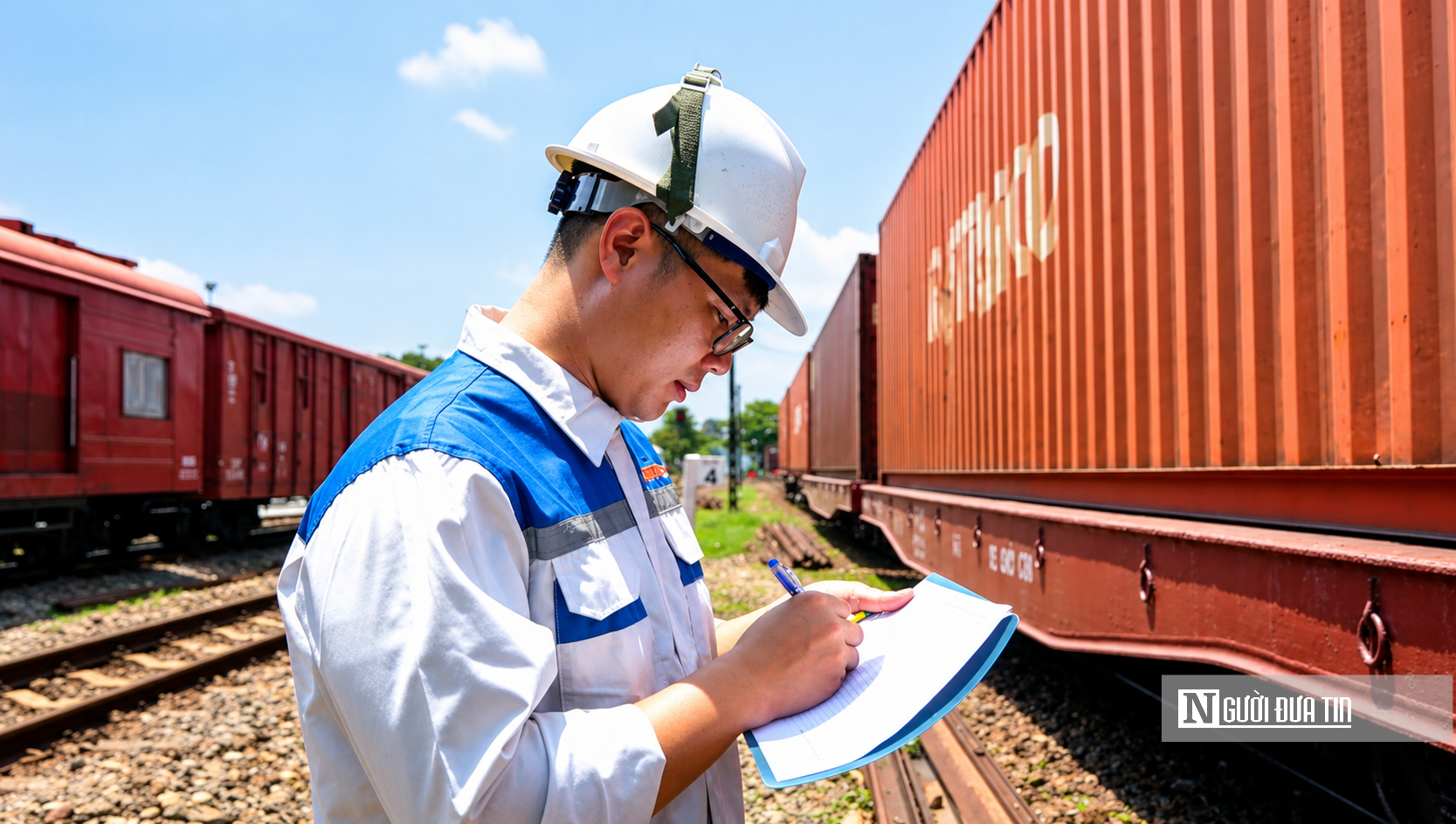 Chuyến t&agrave;u container xuy&ecirc;n bi&ecirc;n giới đầu ti&ecirc;n đến Đồng Nai: Mở h&agrave;nh lang logistics chiến lược kết nối Việt Nam - Trung Quốc- Ảnh 3.