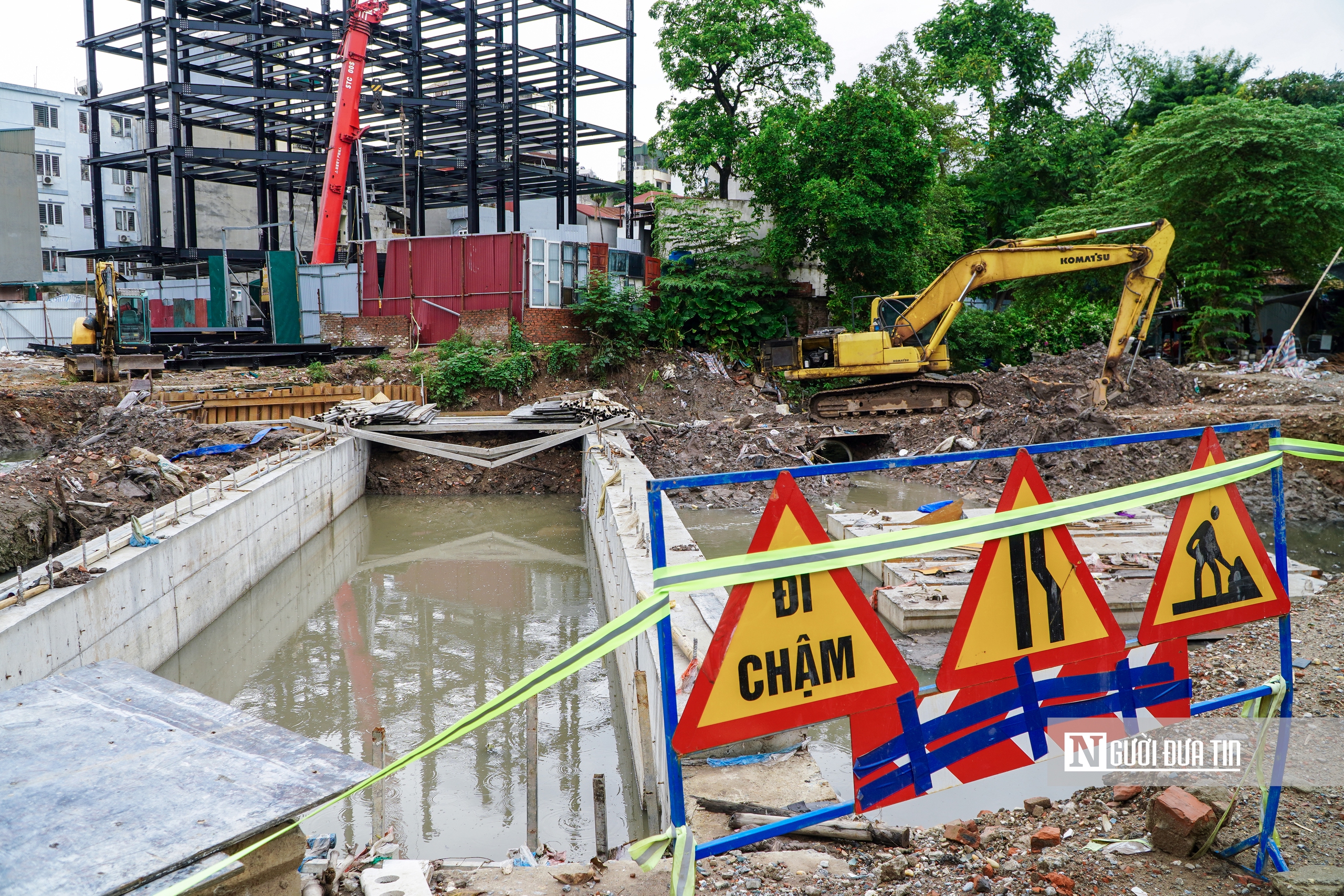 H&agrave; Nội: Ho&agrave;n tất GPMB dự &aacute;n cống hoa mương Kẻ Khế sau gần 20 năm - Ảnh 7.