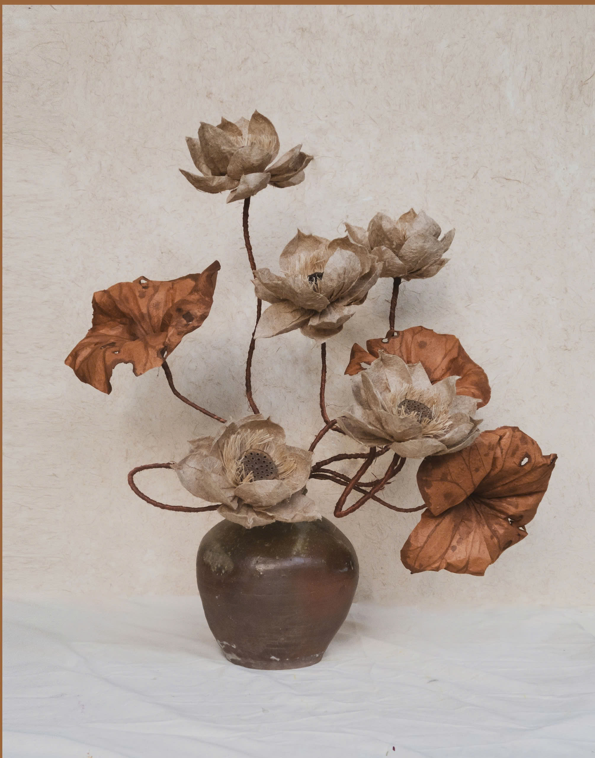 [E] Biến sợi chuối thành tác phẩm nghệ thuật giá hàng chục triệu đồng - Ảnh 6.
