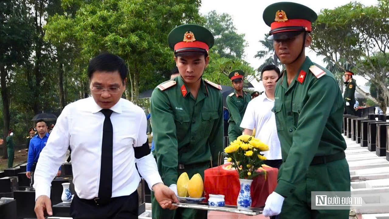 Đồng Nai truy điệu, an táng 63 hài cốt liệt sĩ trở về đất mẹ- Ảnh 9.
