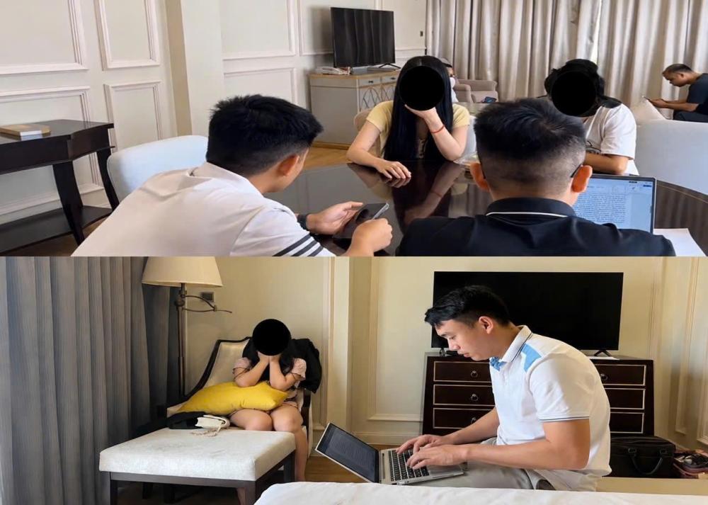Triệt phá đường dây mua bán dâm qua mạng, thanh toán bằng tiền số- Ảnh 1.