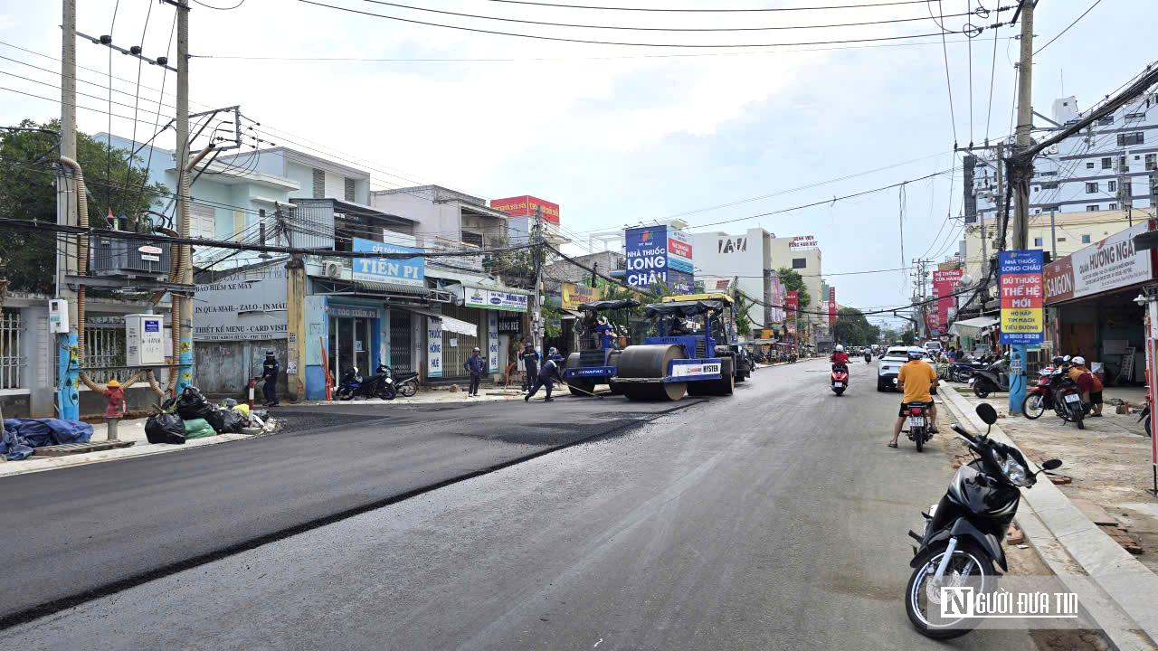 Cận cảnh tuyến đường từ Trung tâm Phan Thiết cũ ra Mũi Né sau hơn một năm thi công - Ảnh 10.