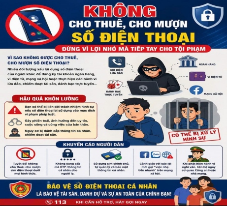 Cảnh giác với chiêu trò thuê, mượn số điện thoại - Ảnh 1.