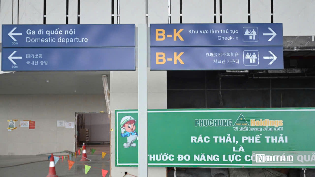 Công nhân miệt mài hoàn thiện "trái tim" nhà ga hành khách Sân bay Long Thành- Ảnh 17.