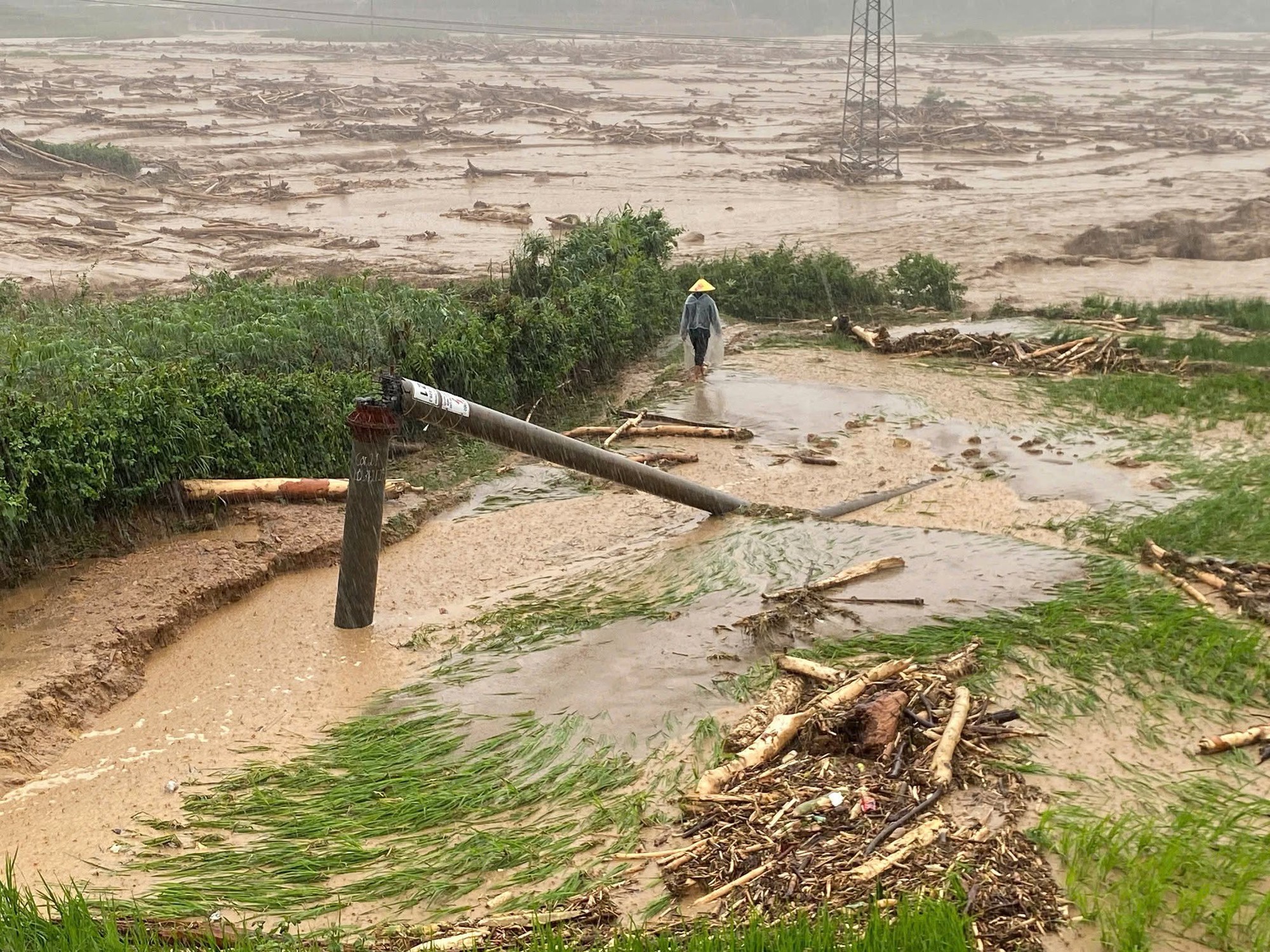 Hình ảnh bản làng ở Lai Châu bị lũ quét tàn phá - Ảnh 7.