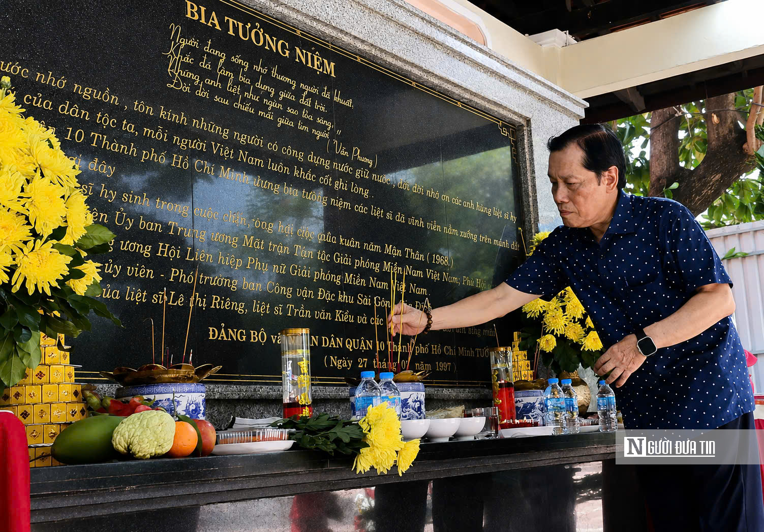 Tìm mẹ dưới công viên mang chính tên mẹ: Cuộc chờ đợi gần 60 năm của người con Anh hùng Lê Thị Riêng - Ảnh 1.