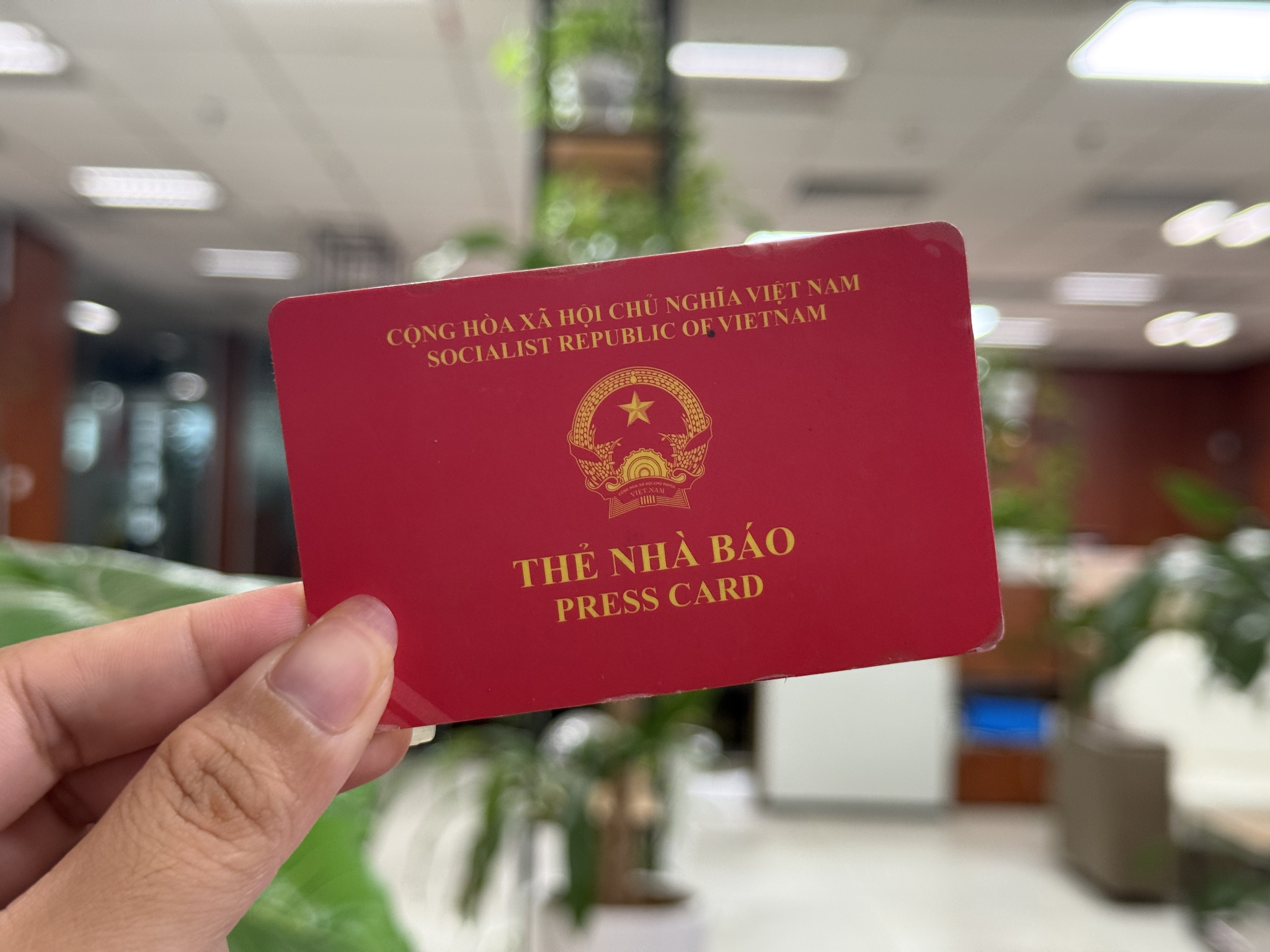 Tiếp tục kéo dài thời hạn sử dụng thẻ nhà báo đến 30/9/2026 - Ảnh 1.