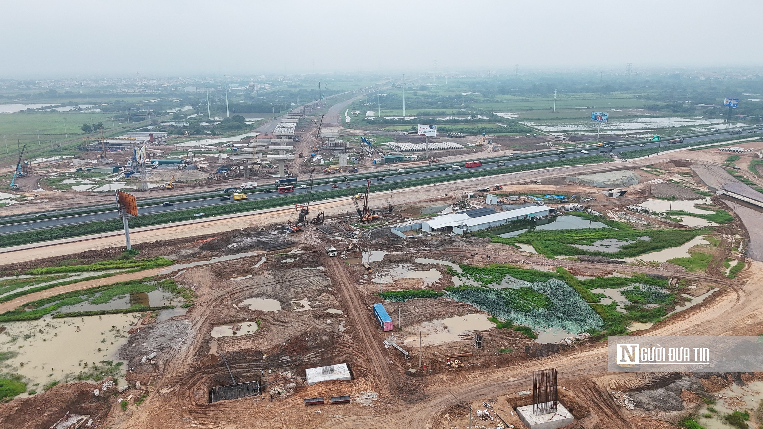 Hình hài tuyến Vành đai 4 chạy qua Hà Nội sau 3 năm thi công - Ảnh 19.