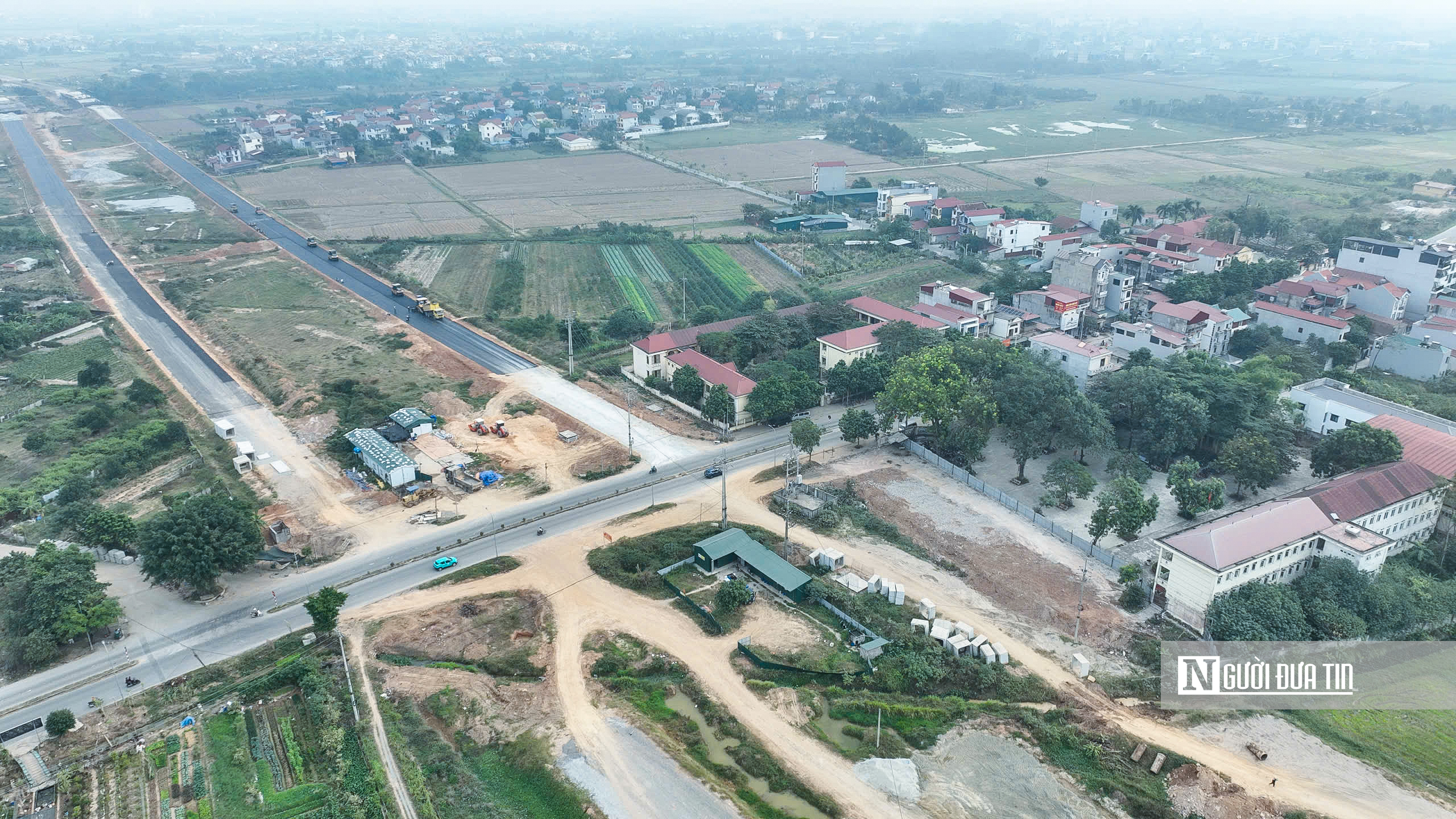 Hình hài tuyến Vành đai 4 chạy qua Hà Nội sau 3 năm thi công - Ảnh 14.